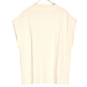 Madewell Oversized Funnelneck Tunic Top X-Large XL Antique Cream NG561